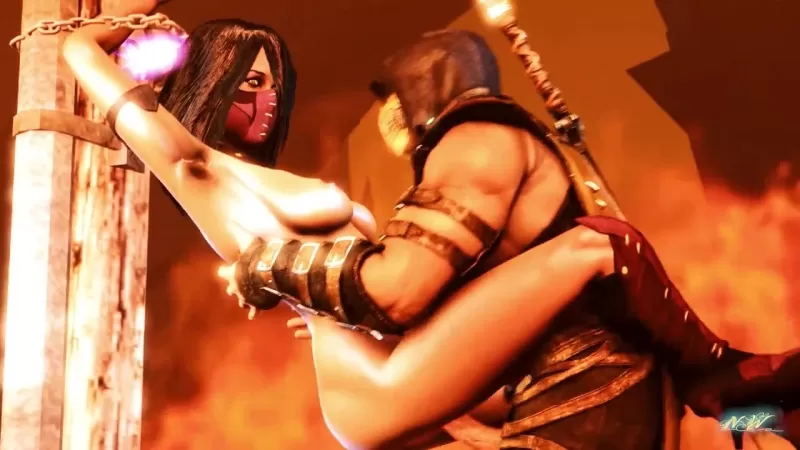 Самые последние Kitana Mortal Kombat Hentai порно видео с 
